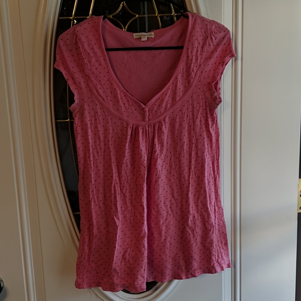 Aeropostale Polka Dot Shirt